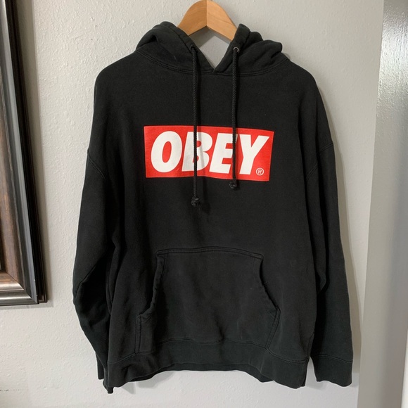 Obey Tops - Obey hoodie